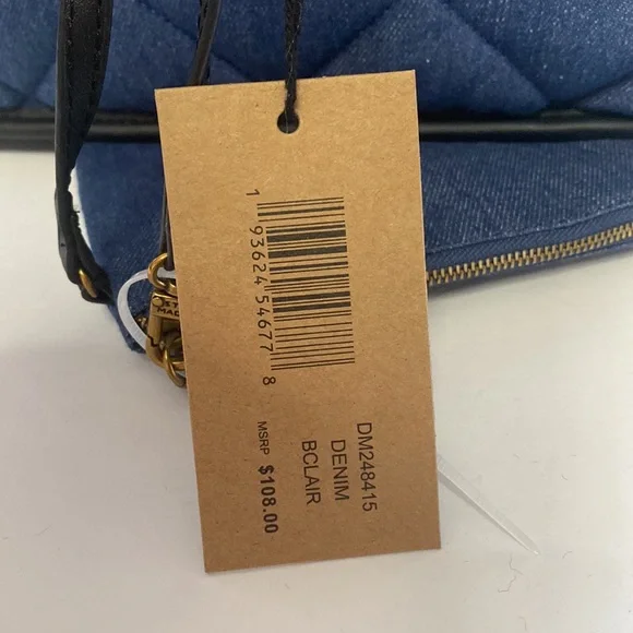 Steve Madden Bclair Quilted Denim Tote Bag Set - Picture 9 of 16